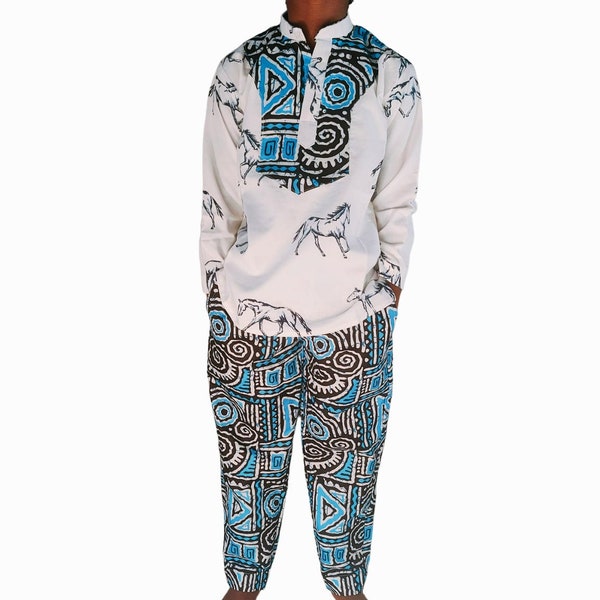 Tenue africaine garçon - ensemble