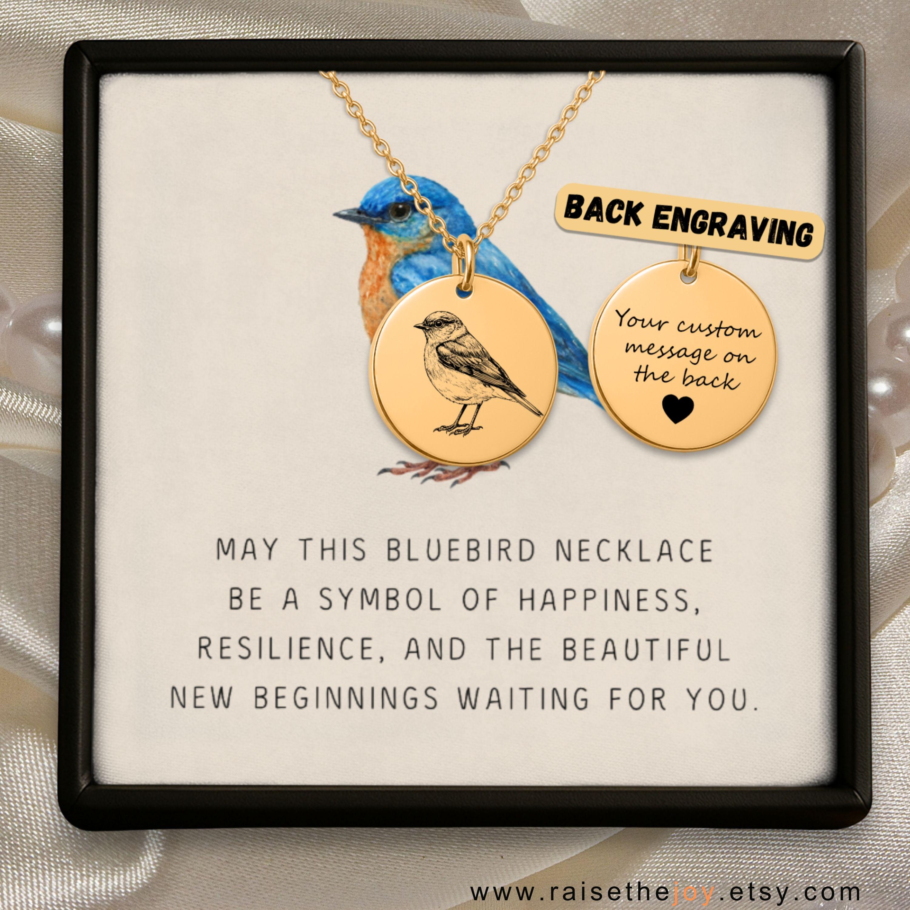 Bluebird of Happiness Necklaces - Etsy