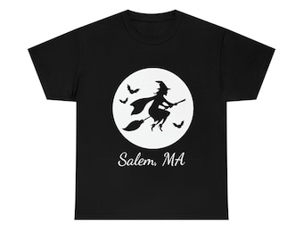 Salem Witch Unisex Heavy Cotton Tee