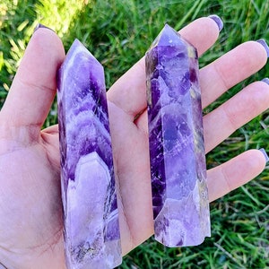 Banded/Chevron/Dream Amethyst Towers