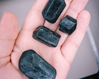 Black Tourmaline Raw Crystals