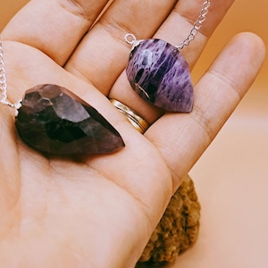 Pendulum Light Diffuser - Amethyst