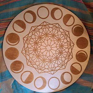 Wooden Crystal Grids