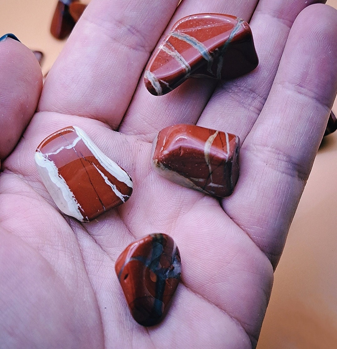Red Jasper Tumbled Stones