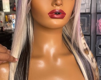 Y2K Inspired Wig 100% Human Hair 22 Inch 13x6