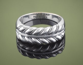 Latvian Namejs  Ring For Women / Latvian Jewelry / Baltic Jewelry / Braided Ring