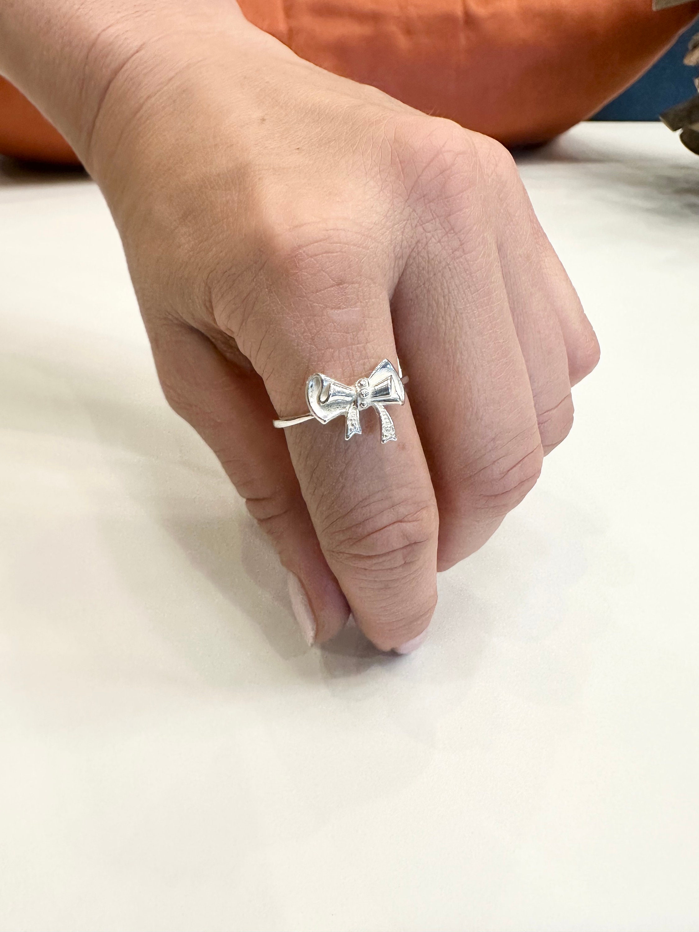 ●VVV● Silver 925 Big Ribbon Ring Ring 23SSRG034SGF RP142570_42d89be8-9986-4b16-