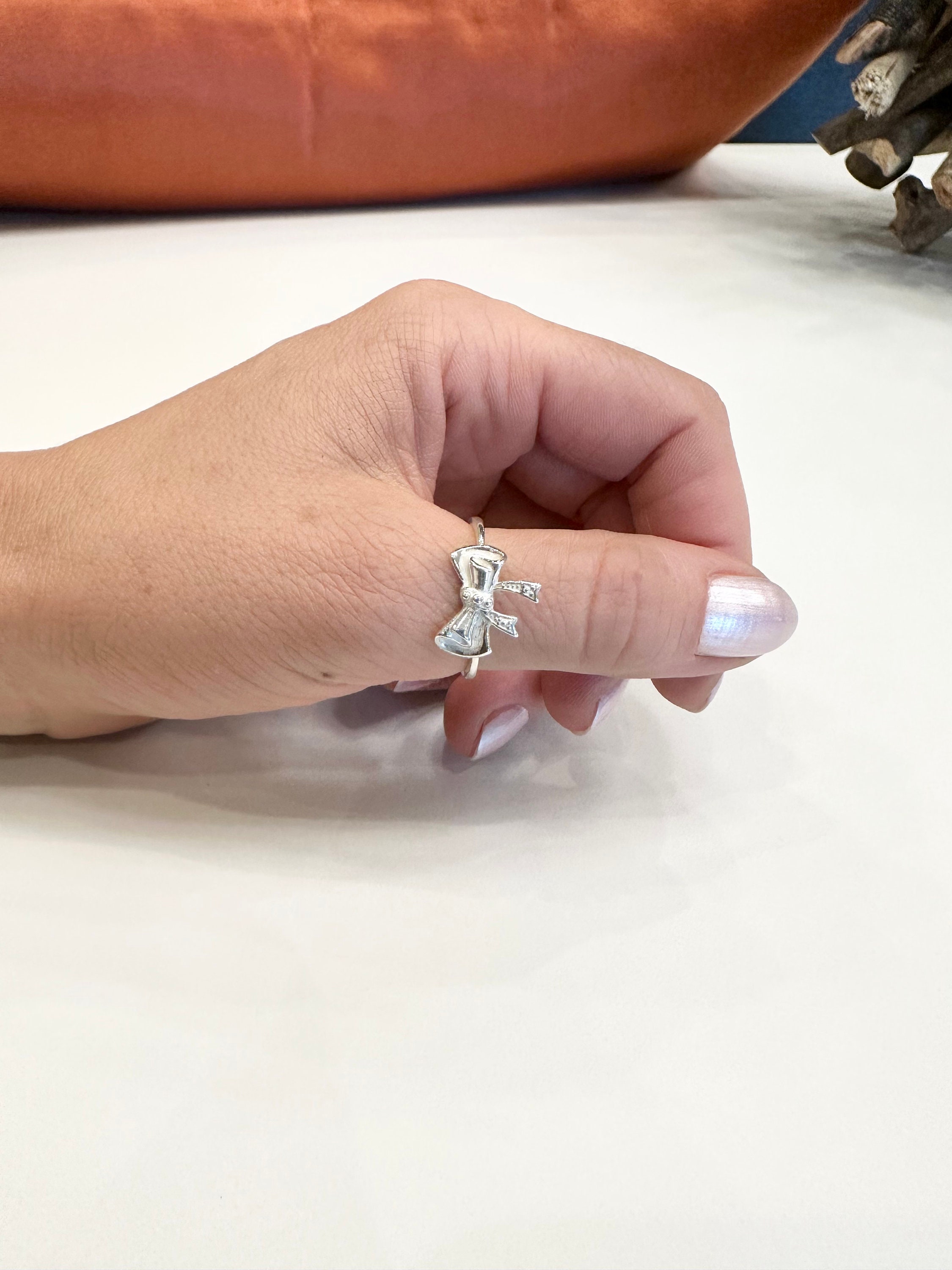◆VVV◆ Silver 925 Big Ribbon Ring Ring 23SSRG034SGF Amazon.com: LGSY 925 Sterling Silver CZ Bow Rings for Women