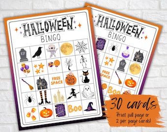 Printable Halloween BINGO