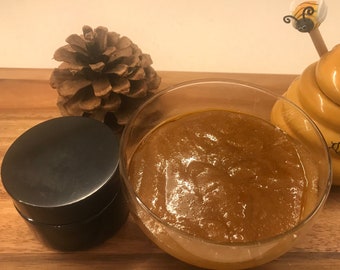 Emulsified Brown Sugar Face Scrub with Tea Tree & Lemongrass