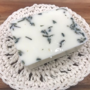 All Natural Goat Milk Lavender & Lemon Deluxe Soap Bar (6oz)