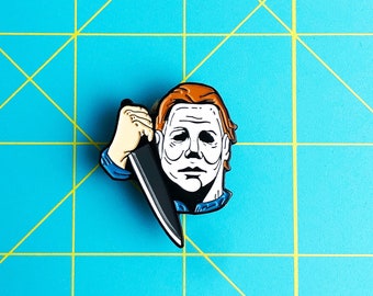 Michael Myers Halloween Horror Brooch #2