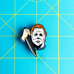 Michael Myers Halloween Horror Brooch #2