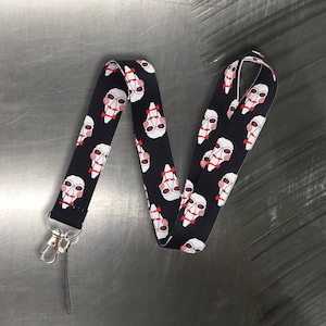 Saw Jigsaw Horror Lanyard