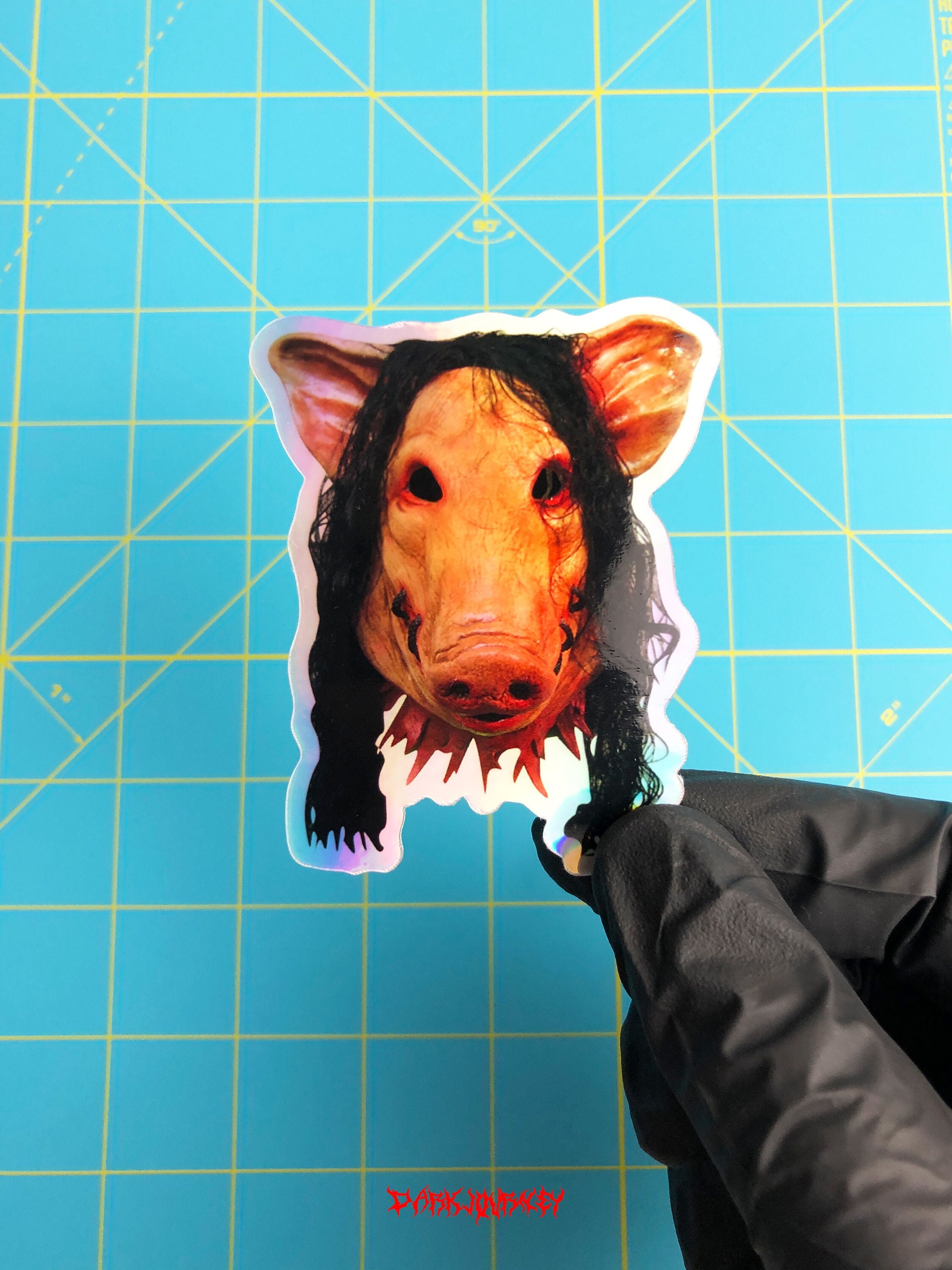 Saw pig mask - Etsy 日本