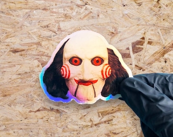 Saw Jigsaw Holographic Sticker