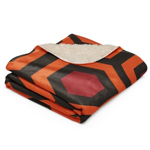 Overlook Hotel Shining Sherpa blanket