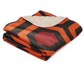 Overlook Hotel Shining Sherpa blanket