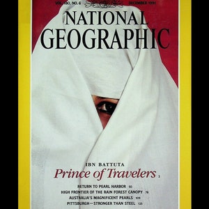 National Geographic Magazine: Prince of Travelers - December 1991 (Vol 180 No 6)