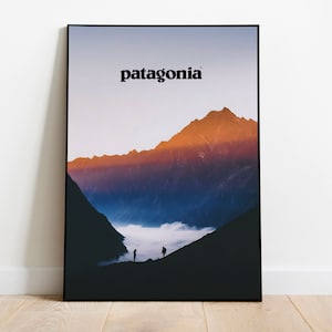 Patagonia Fashion Magazine Poster | A4 A3 A2 Poster Print | Wall
