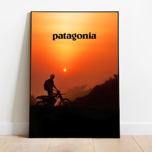 Patagonia Fashion Magazine Poster | A4 A3 A2 Poster Print | Wall Art