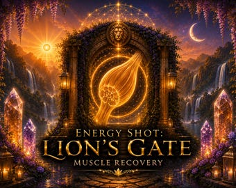 Energy Shot: Lion's Gate – Muscle Recovery