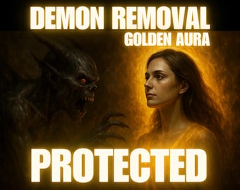 Dämonen entfernen - Geschützt durch Goldene Aura