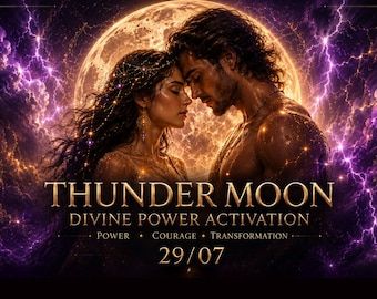 Luna de Trueno – Activación del Poder Divino • Coraje • Transformación