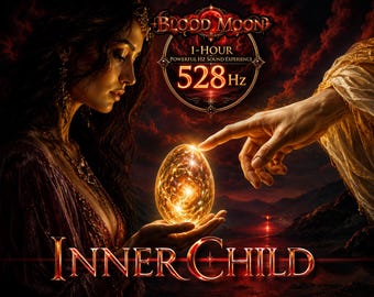 Blood Moon Inner Child Ceremony Protect and Unlock Your Highest Potential 1-Hour Powerful Hz Sound Experience – 528 Hz