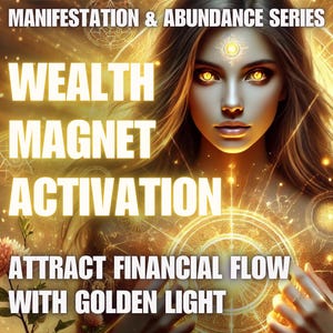 Attivazione del magnete della ricchezza: attrai il flusso finanziario con la manifestazione della luce dorata e la serie dell&#39;abbondanza
