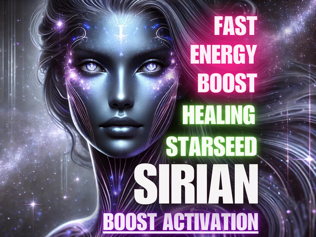 Sirian Starseed Healing Boost Activation - Etsy