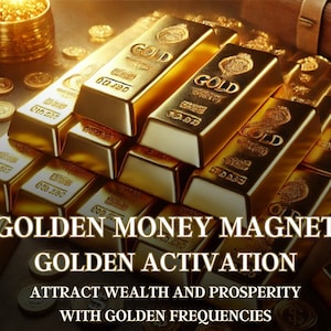 Golden Money Magnet Activation Attract Wealth and Prosperity with Golden Frequencies