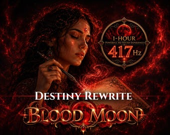 Blood Moon Destiny Rewrite 1-Hour Powerful Hz Sound Experience – 417 Hz