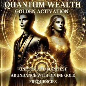 Quantum Wealth Activation – Golden Activation Unlock and Manifest Abundance with Divine Gold Frequencies