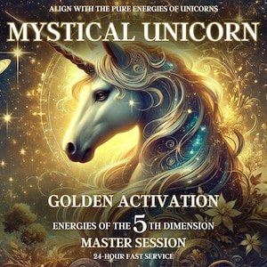 Mystical Unicorn Golden Activation
