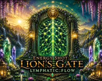 Energy Shot_ Lion's Gate – Lymphatic Flow