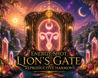 Energy Shot_ Lion's Gate – Reproductive Harmony