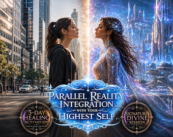 Parallel Reality Integration with Your Highest Self. Signature Divine Session • 5-Day Deep Energy Process