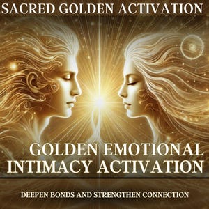 Golden Emotional Intimacy Activation – Deepen Bonds and Strengthen Connection Sacred Golden Activation