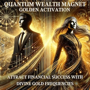 Quantum Wealth Magnet Activation – Golden Activation Attract Financial Success with Divine Gold Frequencies