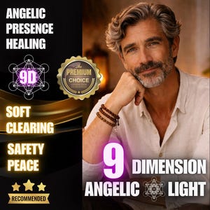 Änglalik närvaro Healing – Mjuk Clearing • Trygghet • Frid