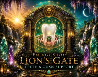 Energy Shot: Lion's Gate – Teeth & Gums Support