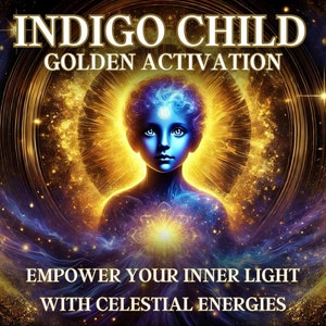 Indigo Child Golden Activation Empower Your Inner Light with Celestial Energies