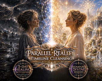 Parallel Reality Timeline Cleansing. Signature Divine Session • 5-Day Deep Energy Process