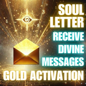 Carta del Alma – Recibir Mensajes Divinos Activación Dorada