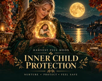 Harvest Full Moon Inner Child Protection Activation