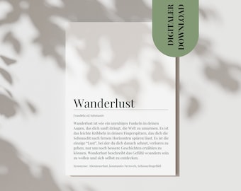 Postkarte Wanderlust Abenteuer Poster Urlaub Wanderlust Geschenk Reiselust Gemeinsames Abenteuer Persönliches Geburtstagsgeschenk Abenteuer