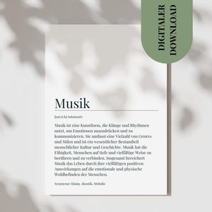 Cartão postal cartão de música amante da música definição música arte impressão músico parabéns concluído estudo música piano professor profissão cartaz