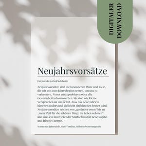 Póster Resoluciones De Año Nuevo Tarjeta Para Resoluciones De Año Nuevo Resoluciones Positivas Motivación Tablero De Visión Año Nuevo Nueva Felicidad Reflexión 2025