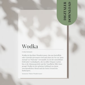 Cartão postal engraçado cartão de vodka melhor amigo definição cartão de vodka vinda de idade decoração frigobar presente de aniversário vodka dizendo